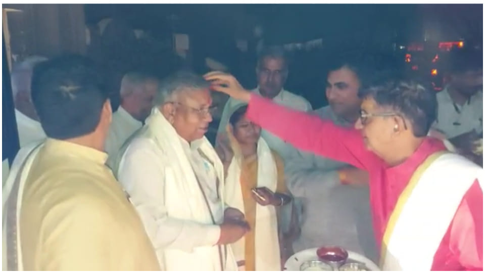 Congress MLA reached Udaipur fencing in Taj Aravali Rajya Sabha Elections