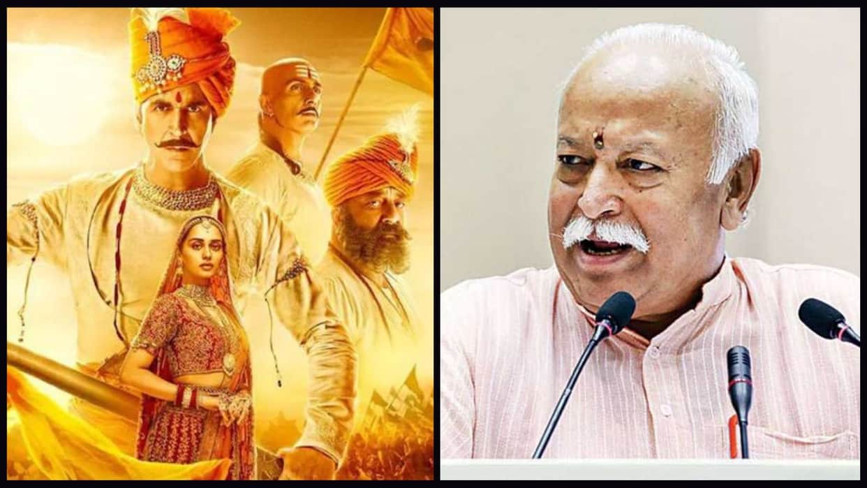 Samrat Prithviraj: RSS chief Mohan Bhagwat to watch Akshay Kumar, Manushi Chhillar Film
