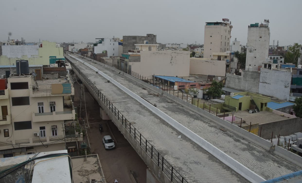 748 meter Sheela bypass two lane flyover will start in June end