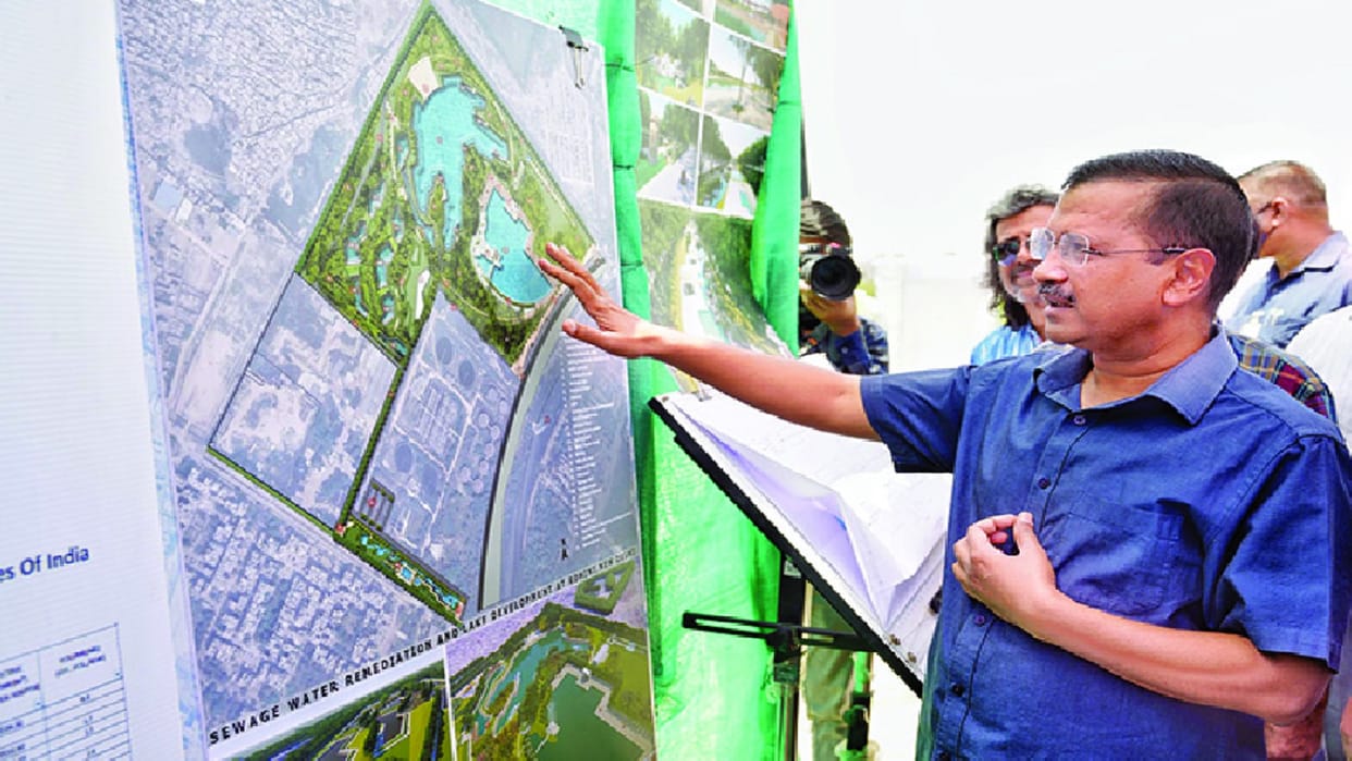 Kejriwal said- Government is serious about cleaning Yamuna and providing 24 hours water