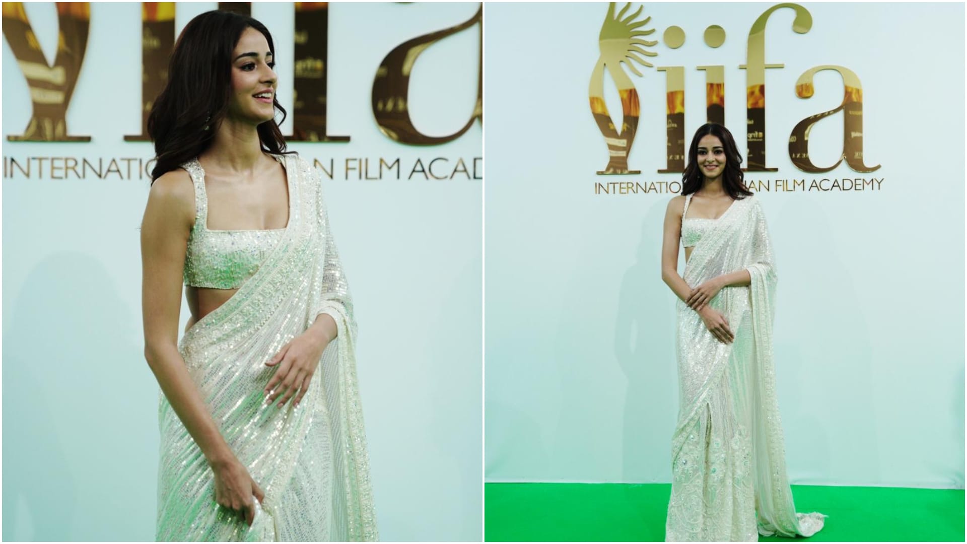 Ananya Pandey Sharvari Wagh salman khan vicky kaushal arrives at IIFA 2022 green carpet Celebrities look