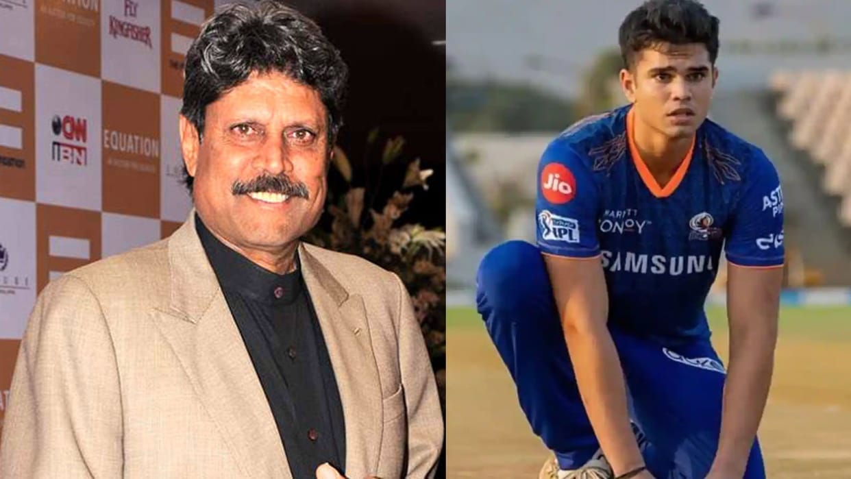 Kapil Dev Advice to Arjun Tendulkar If you Can become 50 percent like your father there is nothing better
