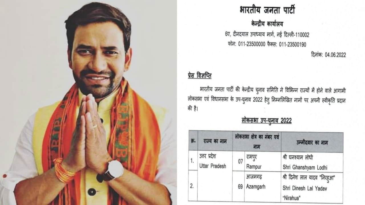 Lok Sabha Bypoll Byelection Results in UP Azamgarh know how Dinesh Lal Yadav Nirahua victory SP Dharmendra Yadav and BSP explained