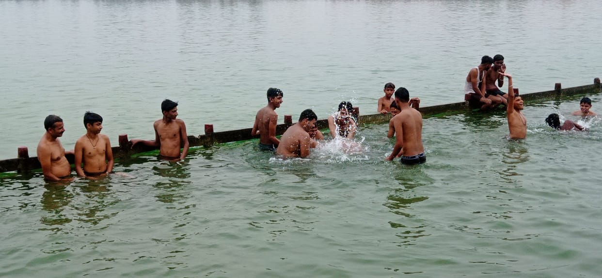 Difficult to live in summer, sweating, Kurukshetra