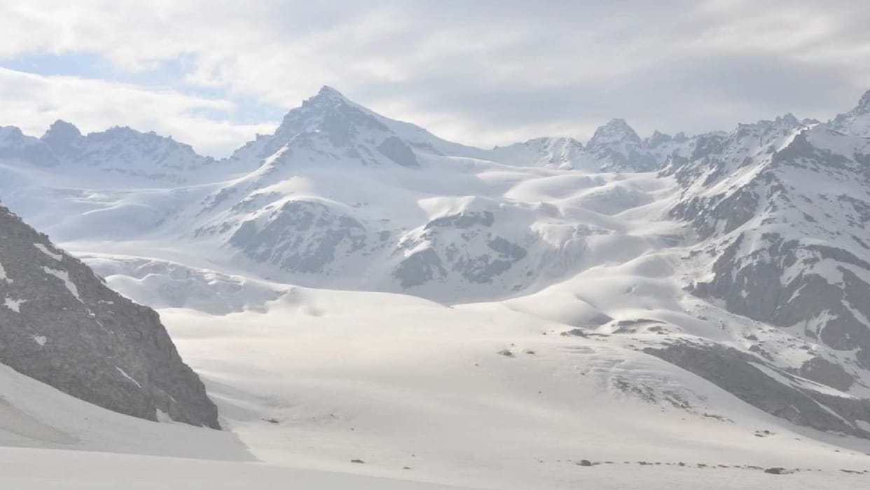 glaciers Shrinking in kishtwar Central University of Jammu to study cloud burst incidents