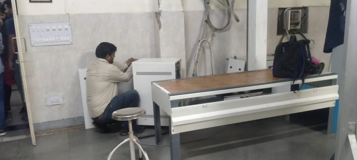 X-ray machine malfunctioned, patients faced problems