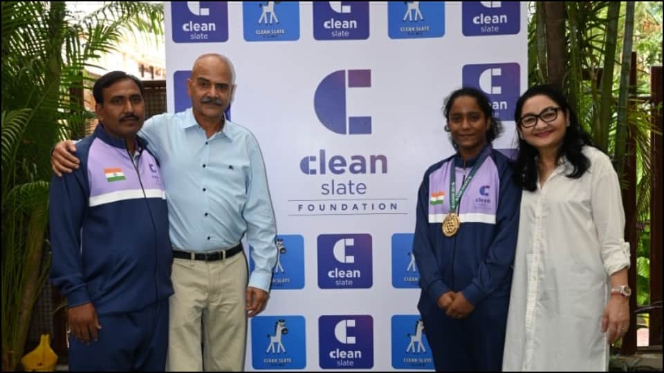 anushka Sharma Clean Slate Foundation support aditya yadav who won gold medal in deaflympics