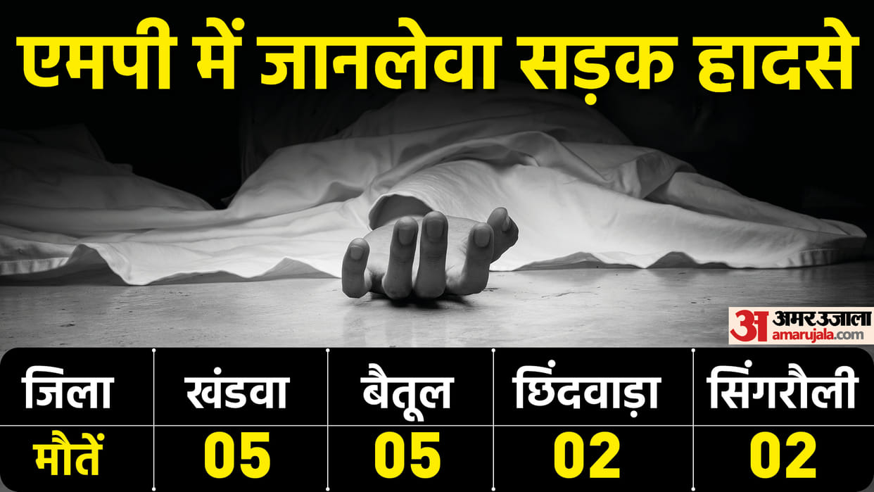 Road Accident in MP: 14 killed, many injured in four different road accidents