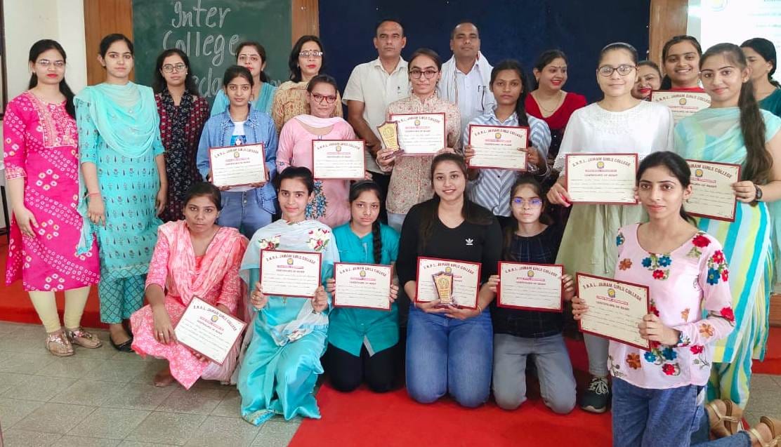 Shivani third in speech competition, Kurukshetra