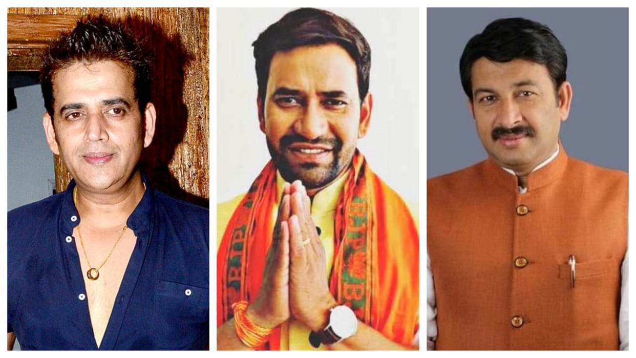 Bhojpuri Actors into politics: BJP Member Dinesh Lal Yadav Nirahua will fight election from Azamgarh Ravi kishan Manoj tiwari etc already in field