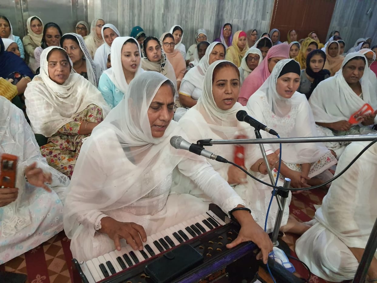 Shabad Kirtan made the sangat happy, Kurukshetra