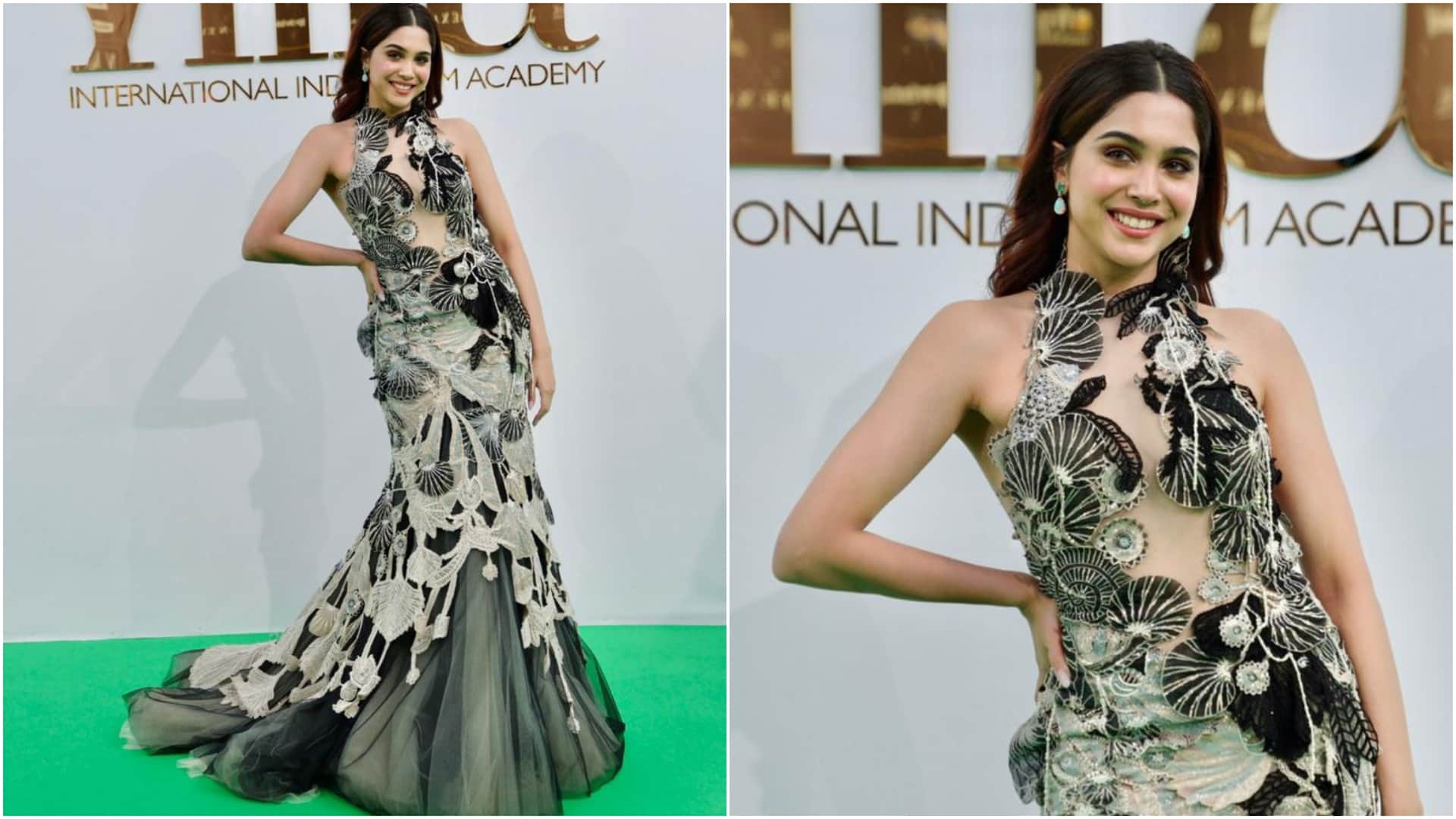Ananya Pandey Sharvari Wagh salman khan vicky kaushal arrives at IIFA 2022 green carpet Celebrities look