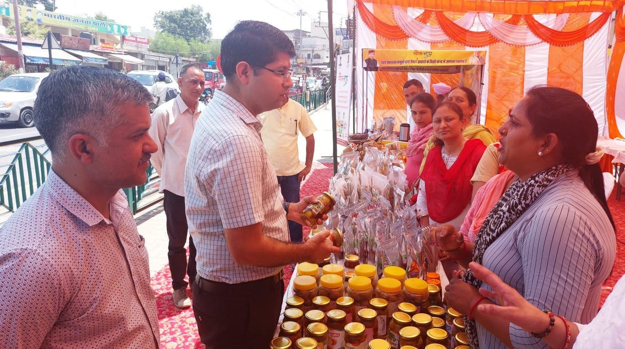 Self help group earning from Sombhadra brand