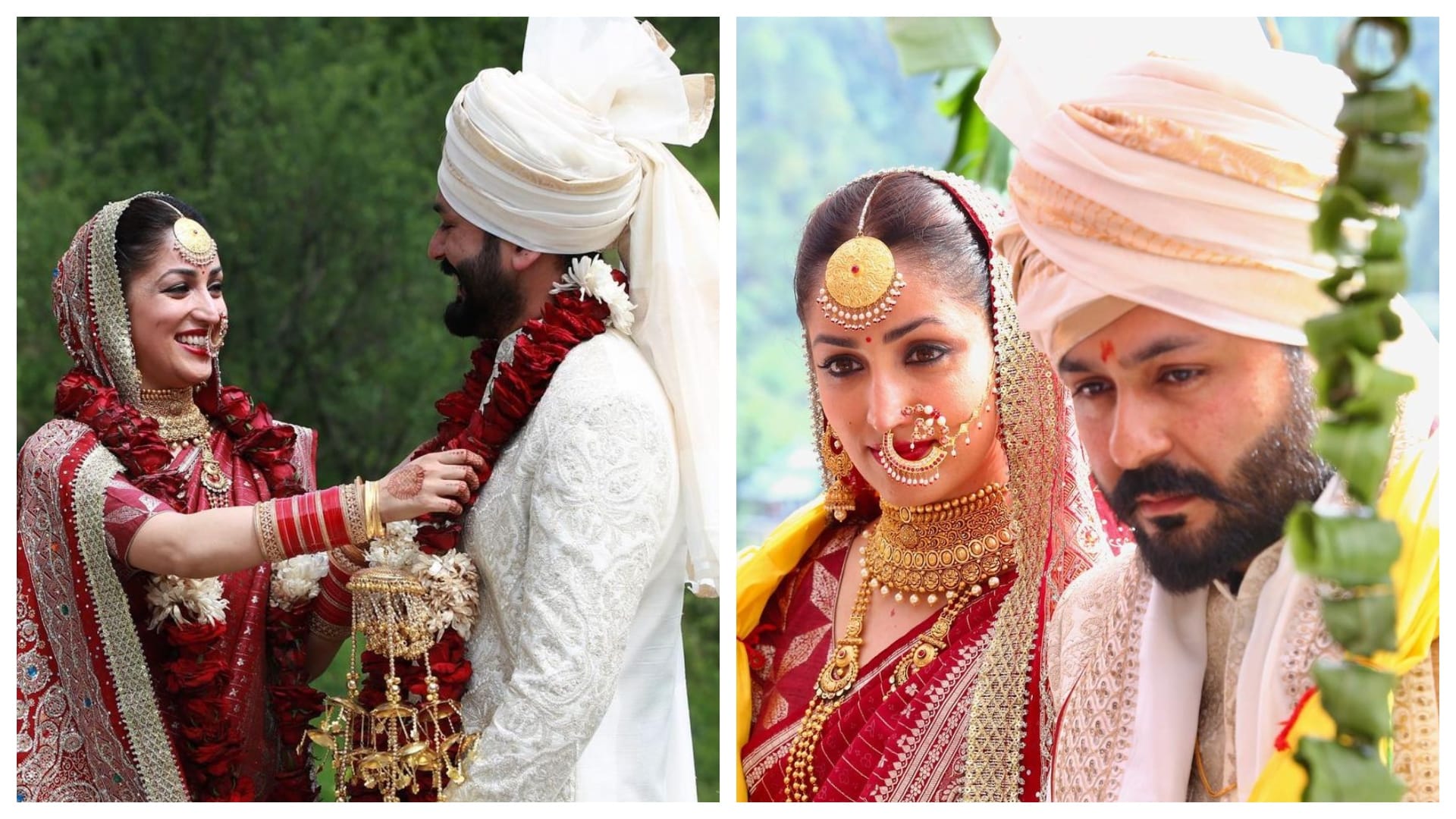 Yami Gautam Aditya Dhar celebrating their Anniversary The love story started on the set of film Uri:The Surgical Strike