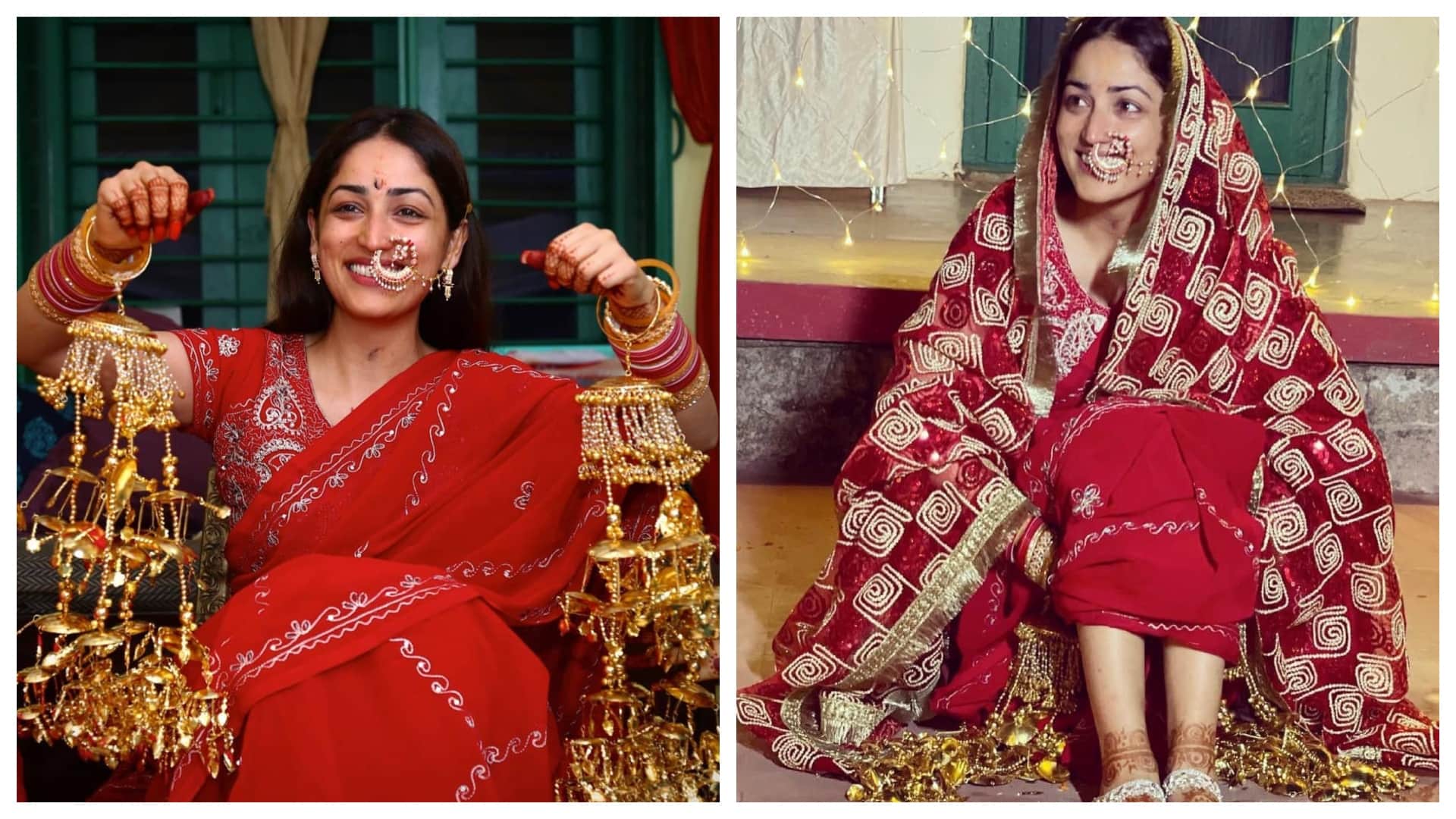 Yami Gautam Aditya Dhar celebrating their Anniversary The love story started on the set of film Uri:The Surgical Strike