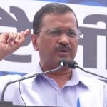 जंतर-मंतर पर प्रदर्शन में पहुंचे केजरीवाल