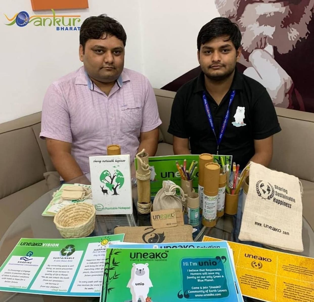 Brothers working for the environment leaving their jobs
