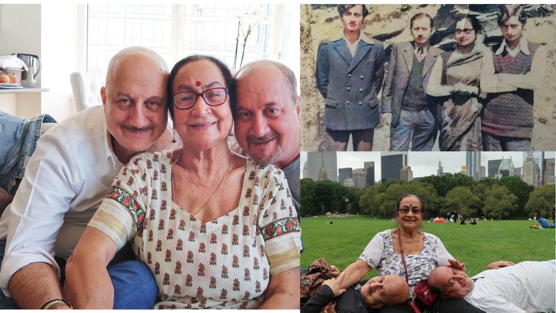 Anupam Kher: The Kashmir Files Actor Shares a video with mother dulari wishing everybody Happy Janmashtami