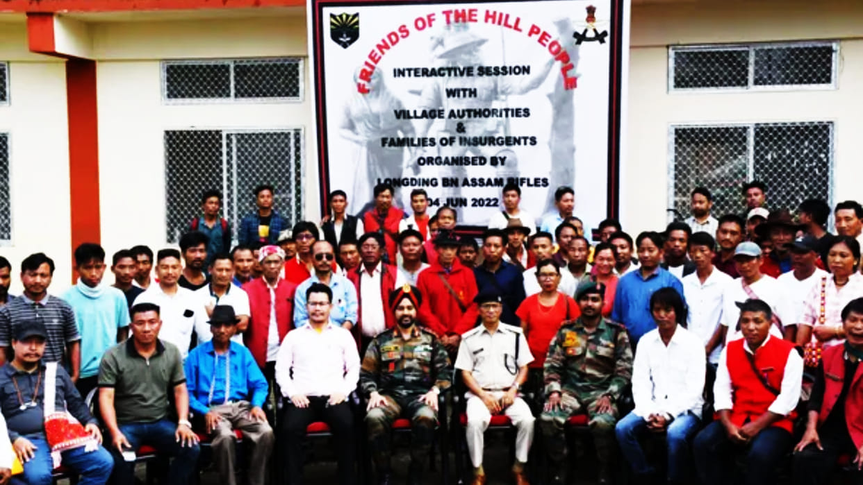 Arunachal Pradesh lognding district villagers pledge not to concede to demand of insurgents