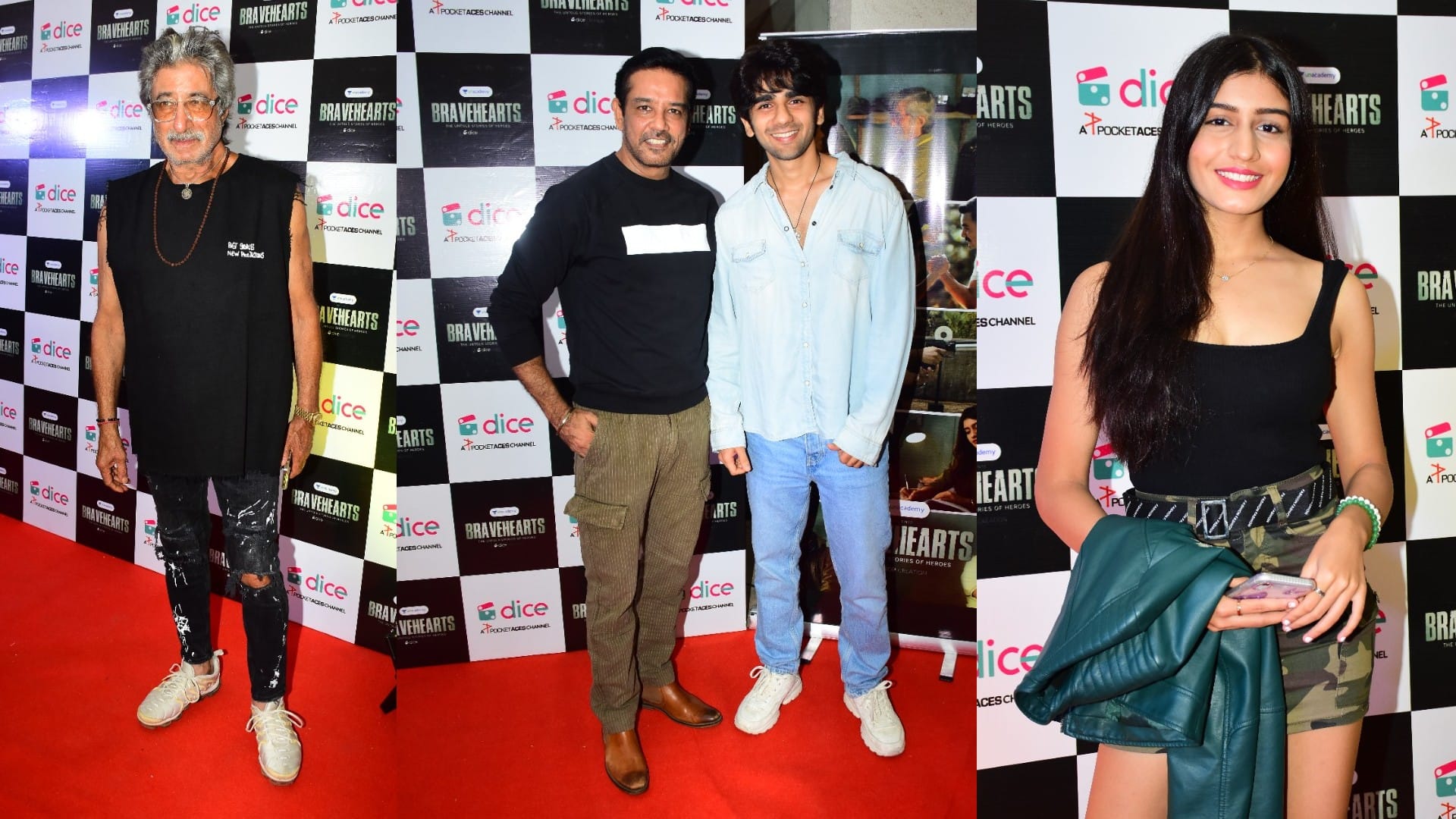 Dice Media hosted an exclusive screening of Bravehearts The Untold Stories of Heroes in presence of cast & crew and Bollywood industry friends
