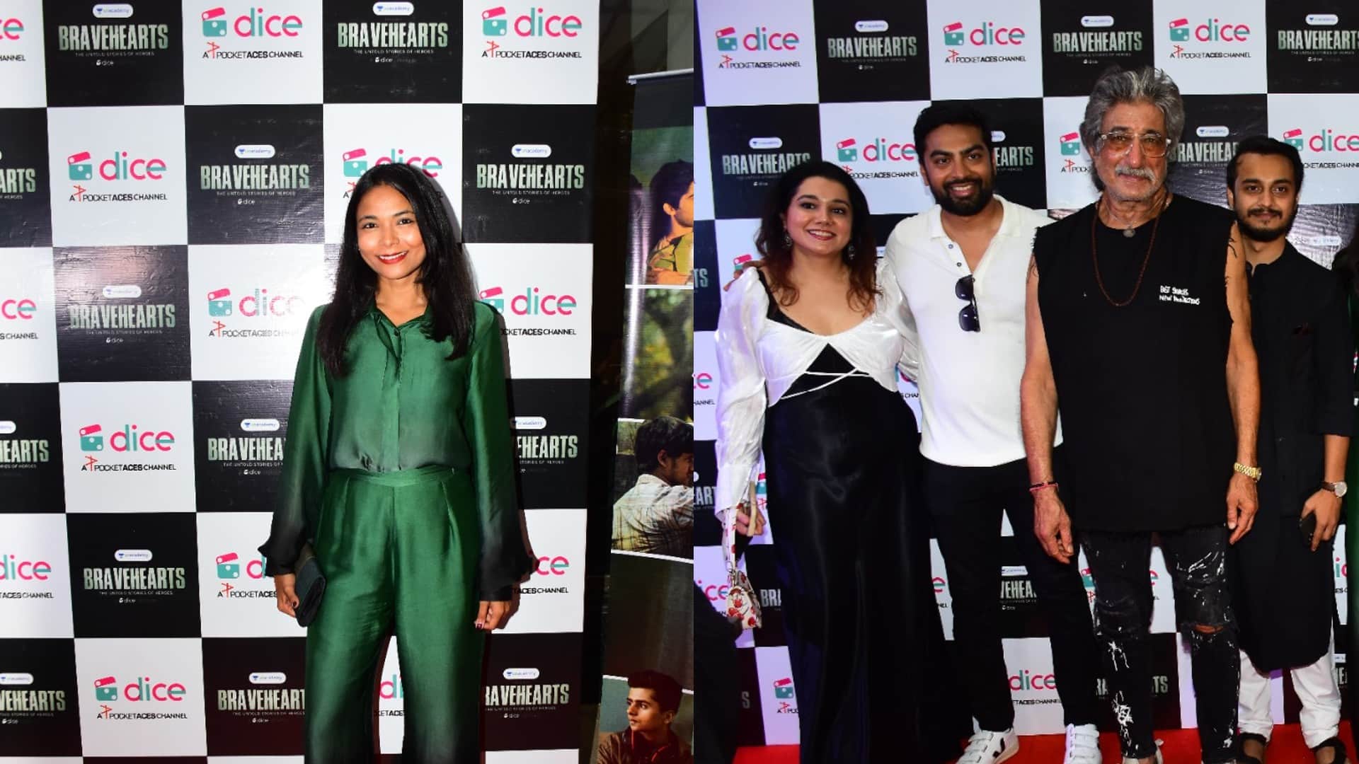 Dice Media hosted an exclusive screening of Bravehearts The Untold Stories of Heroes in presence of cast & crew and Bollywood industry friends