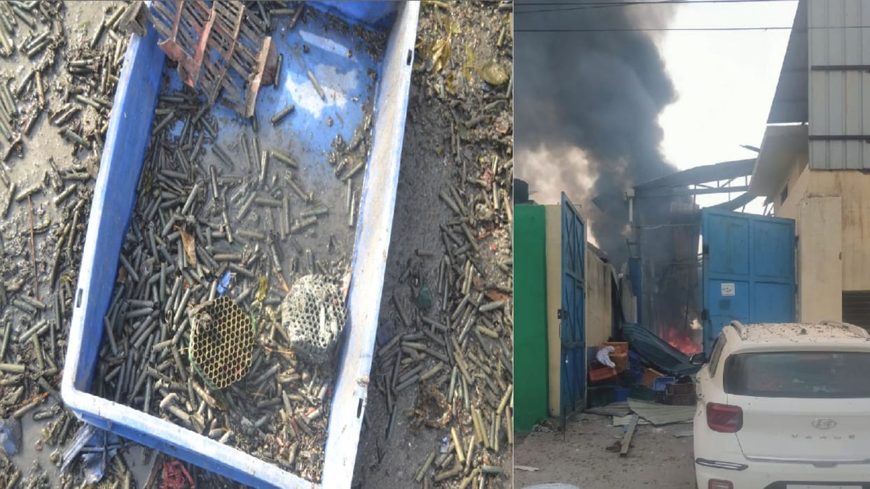 Hapur Explosion in Factory Illegal firecracker factory was running for three months Neighbors don't even know