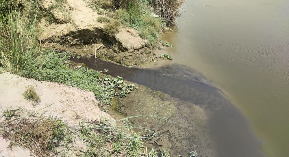 hardoi news,Story of Garra river, dirty water coming from homes