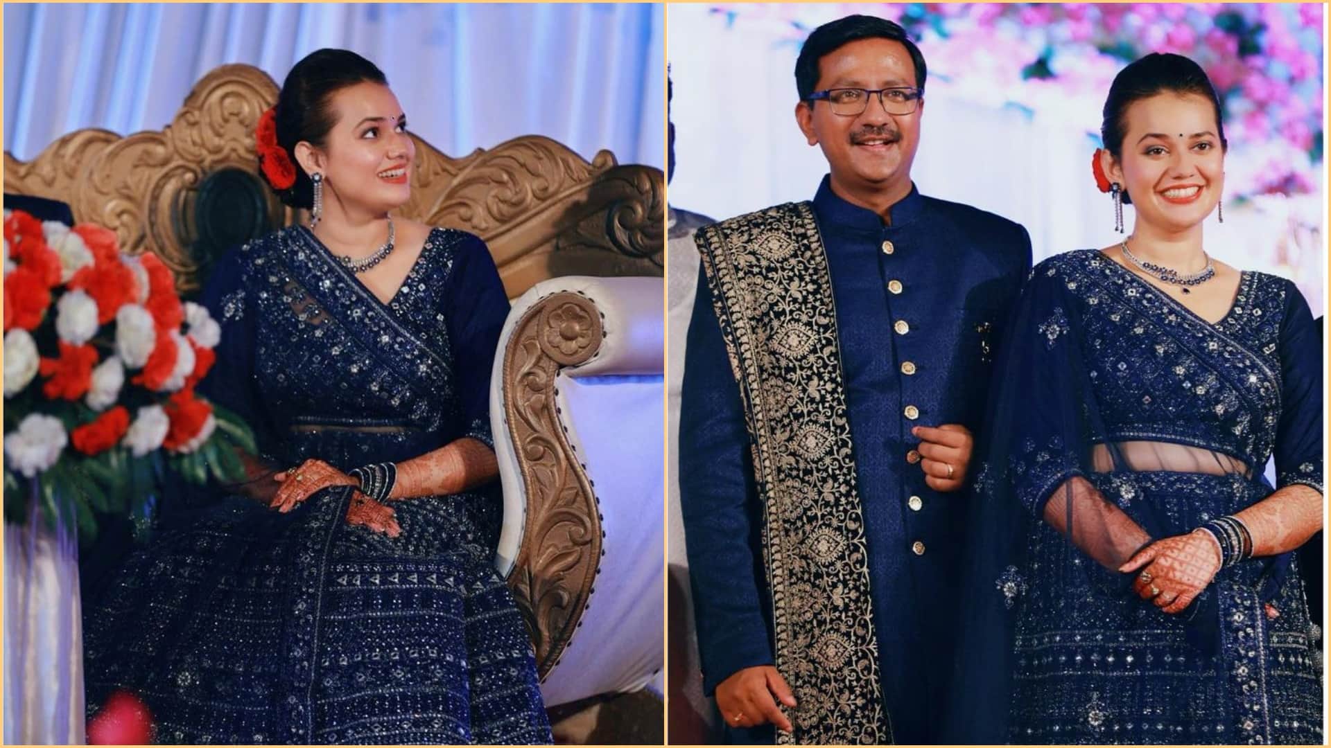 After one and a half months of marriage IAS Tina Dabi has shared her wedding pictures on social media