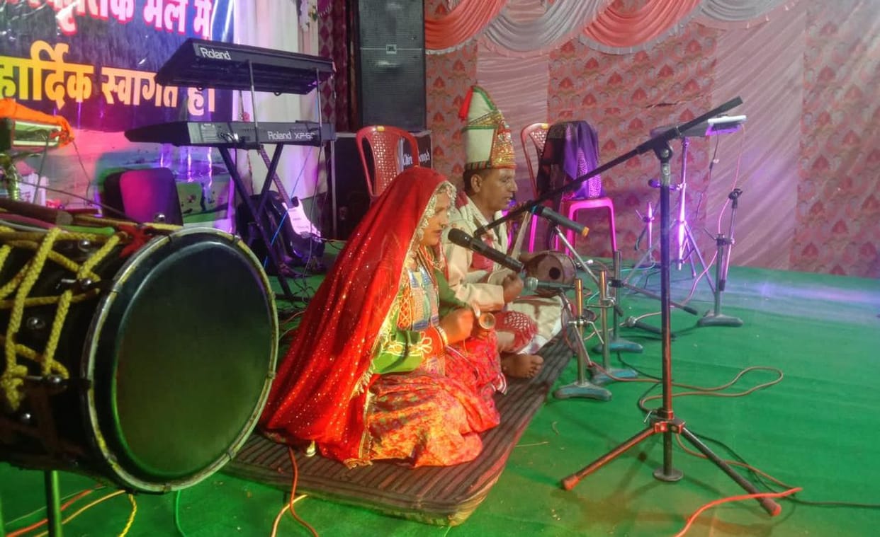 Tilak Bharadwaj looted the first cultural evening at Khajji Nag Cultural Fair