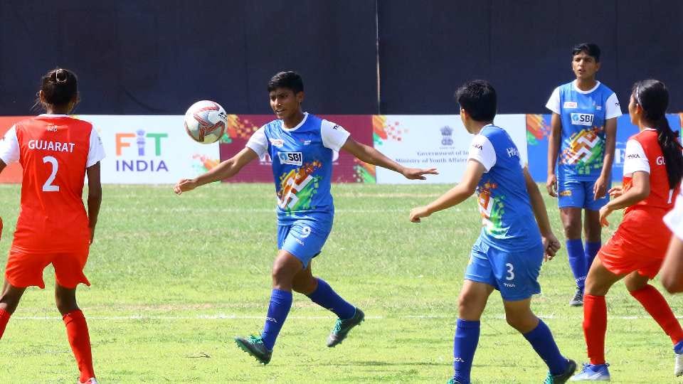 Jharkhand and Haryana won football tournament in Khelo India Youth Games