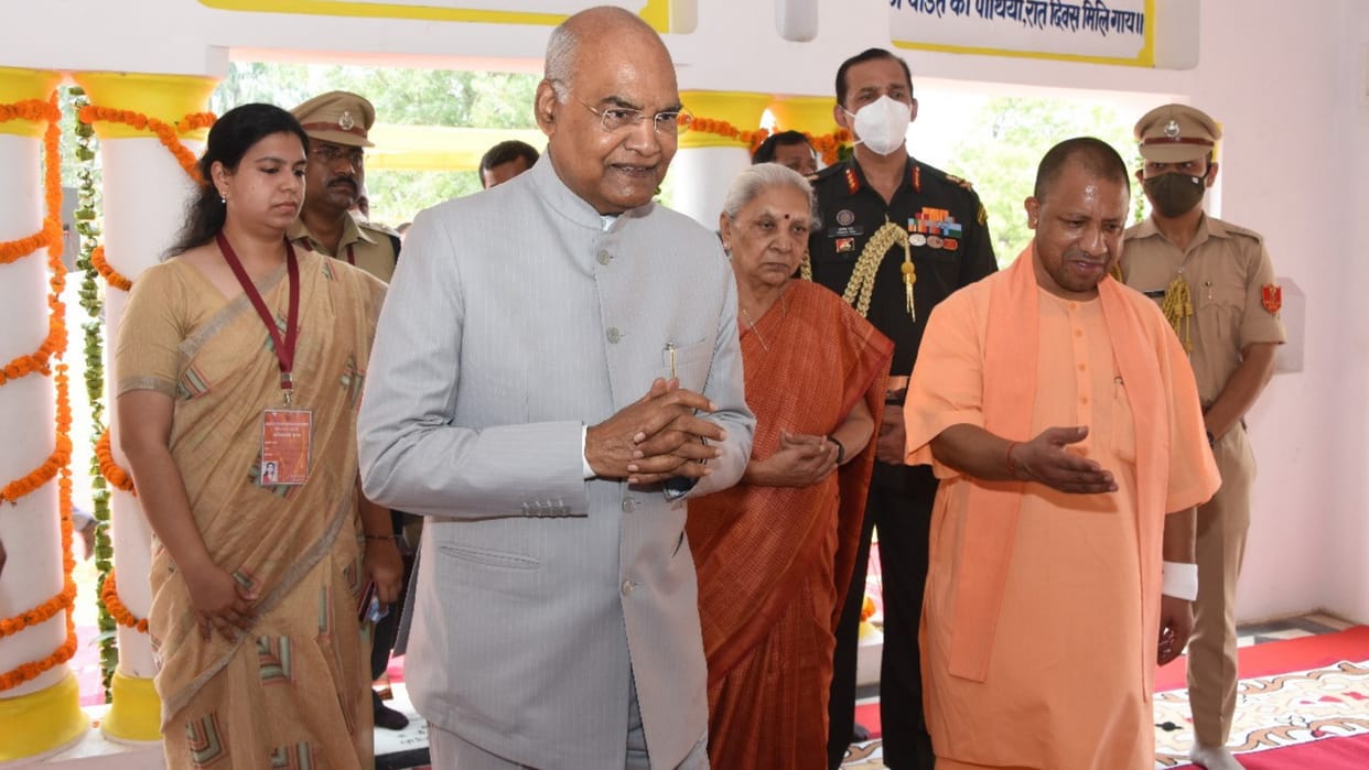 President Ramnath kovind Visit Magahar on Sant Kabir Samadhi