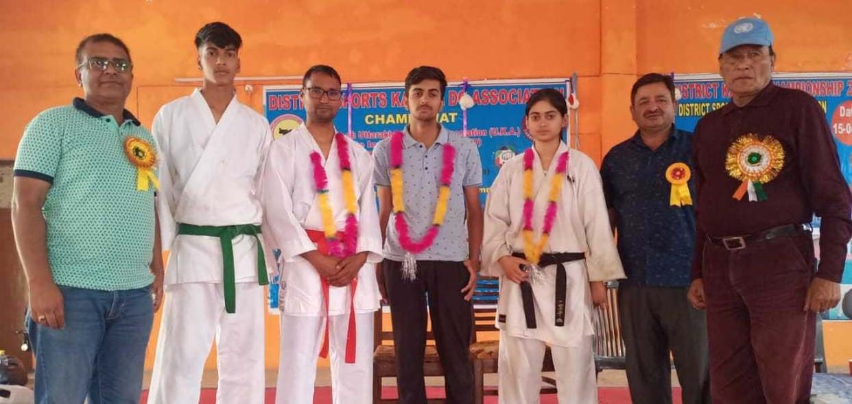 Karate Winner Hounerd in Lohaghat