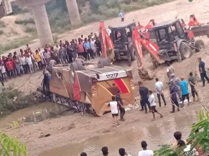 Nepal: Bus falls into Rohini river, nine killed, 23 injured