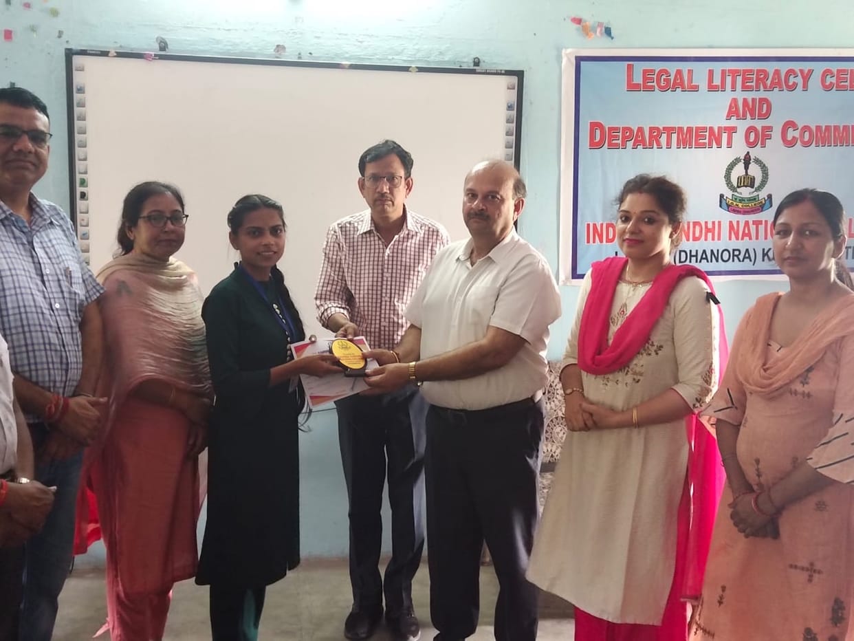 Ramnik first in essay writing, Kurukshetra