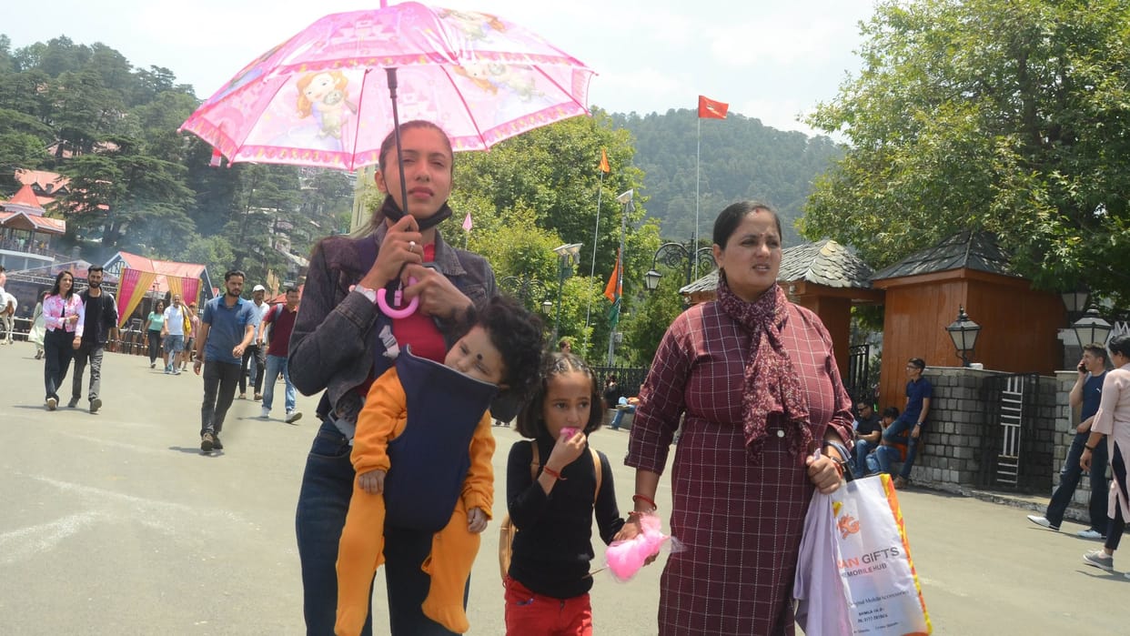 Himachal Weather Update : temperature crossed 40 degree celsius in four districts of himachal pradesh