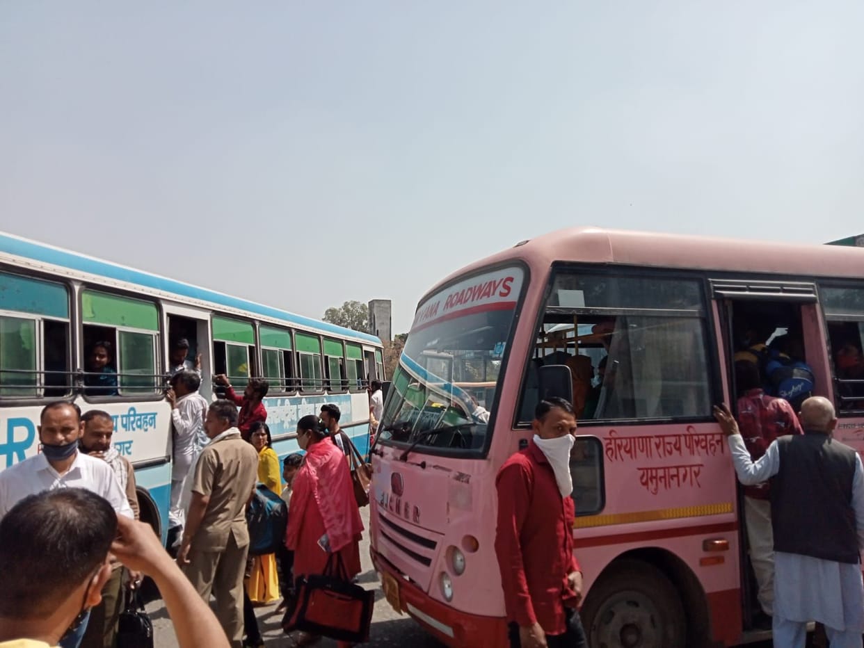 Pink Bus: Not the monopoly of girl students, men are also riding