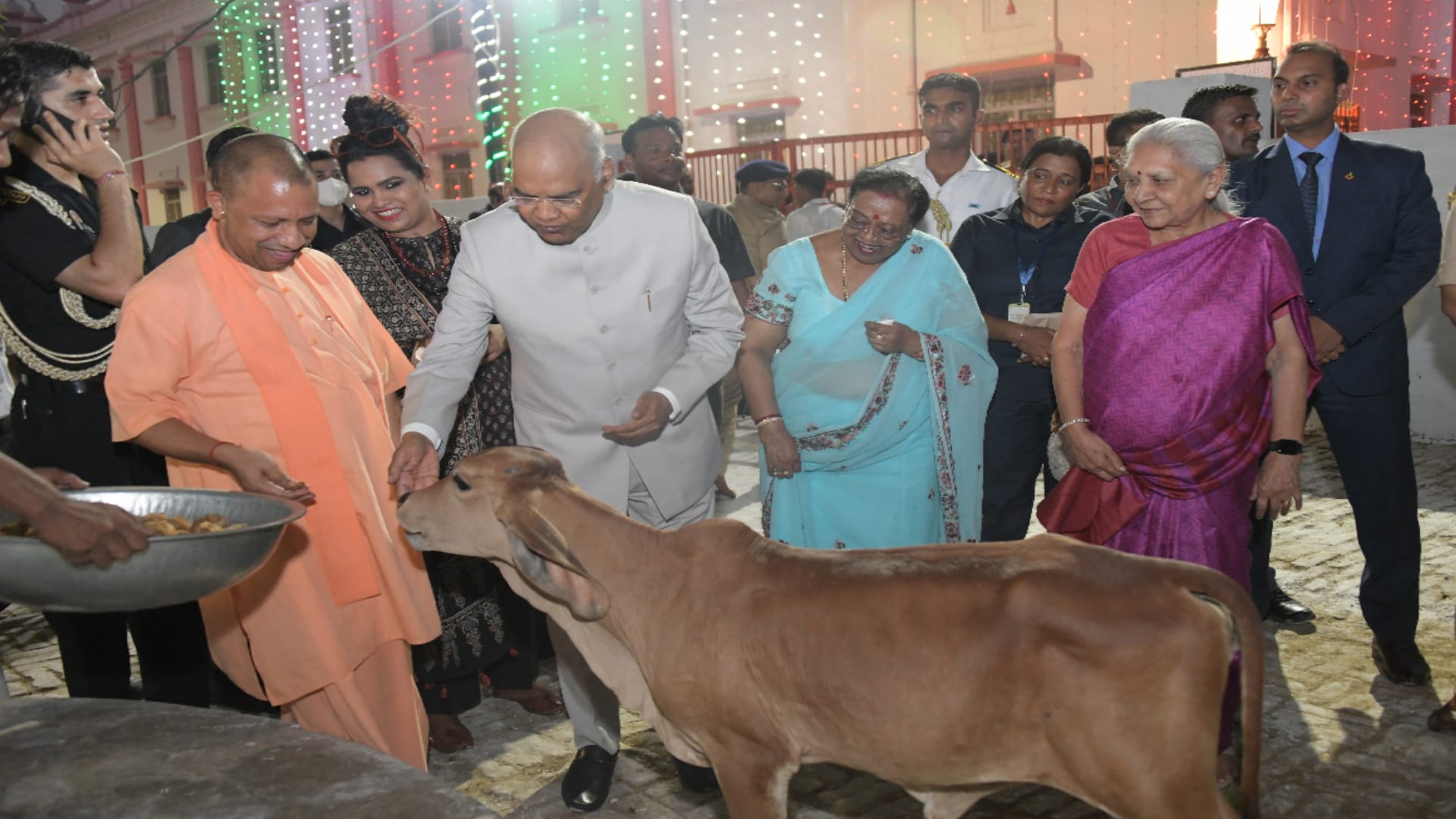 President Ramnath kovind Visit Gorakhnath