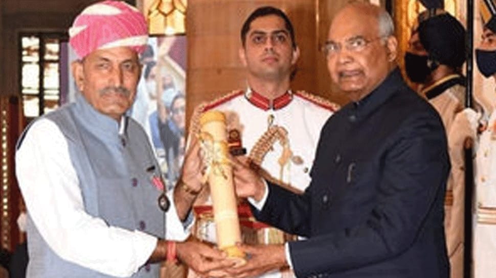 Environment Day Tree Man of Rajasthan Himmata Ram Bhambhu planted more than five lakh saplings