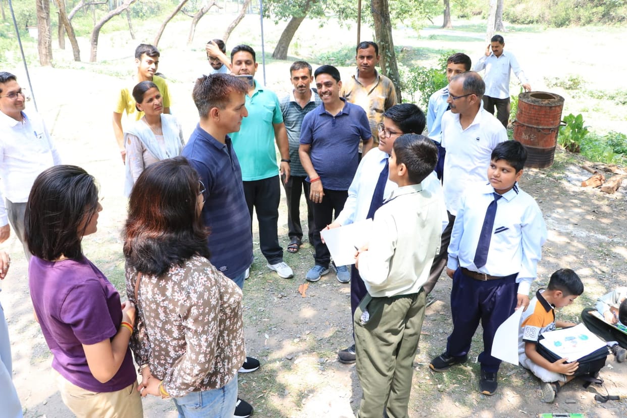 three lakh rupees will spent on renuka  lake and parsuram taal cleannesssaid dc