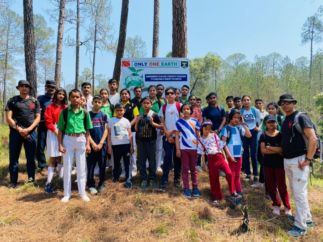 People commited for environment  protection.