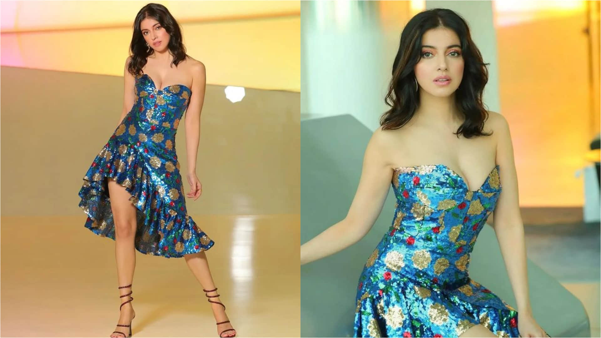 blue red or white divya khosla kumar sizzles in iifa awards 2022 in all three looks