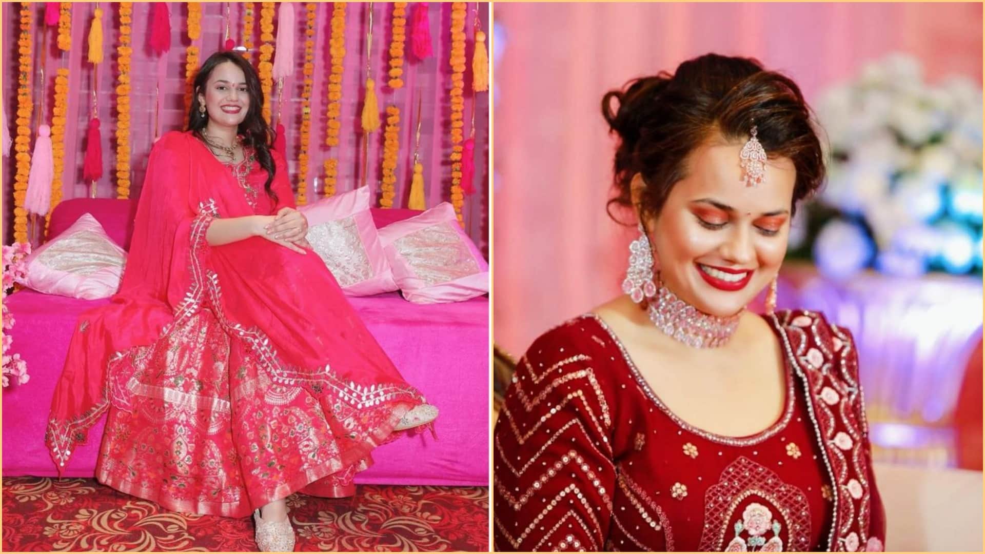 After one and a half months of marriage IAS Tina Dabi has shared her wedding pictures on social media