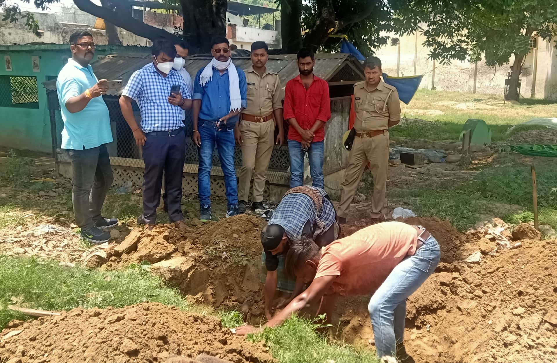 Murder Case, Student body removed from grave for DNA test, See Photos