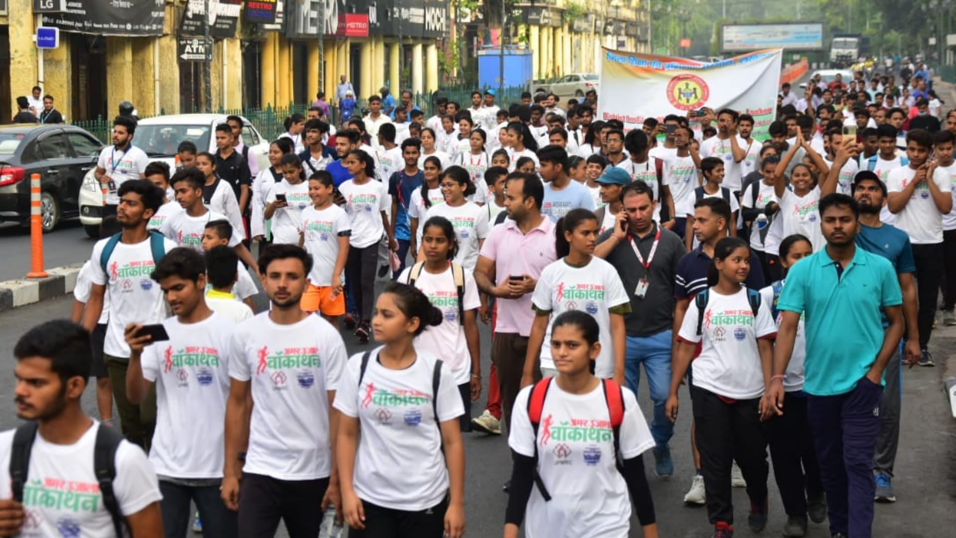 Amar Ujala WALKATHON on World Environment Day.