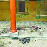 संकटमोचन मंदिर में ब्लास्ट के बाद का नजारा