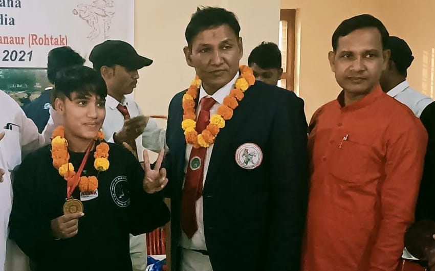 Mamta Thang Ta player won bronze in Games India