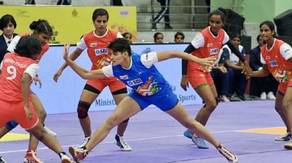 Khelo India Youth Games:कबड्डी में हरियाणा की छोरियों का कमाल, सबसे पहले  फाइनल में पहुंच पदक किया पक्का - Haryana Women Kabaddi Team Reached Final  Of Khelo India Youth Games 2021 -