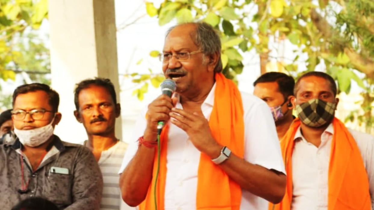 Chhattisgarh has become a pasture for Congress former minister Brijmohan Agarwal targeted the Baghel government