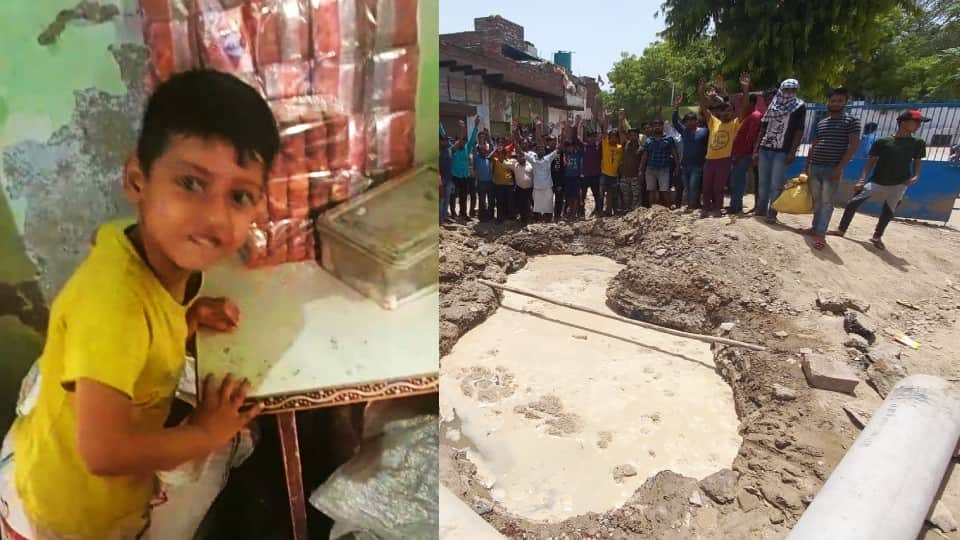 six year old boy death case accused contractor arrested in agra