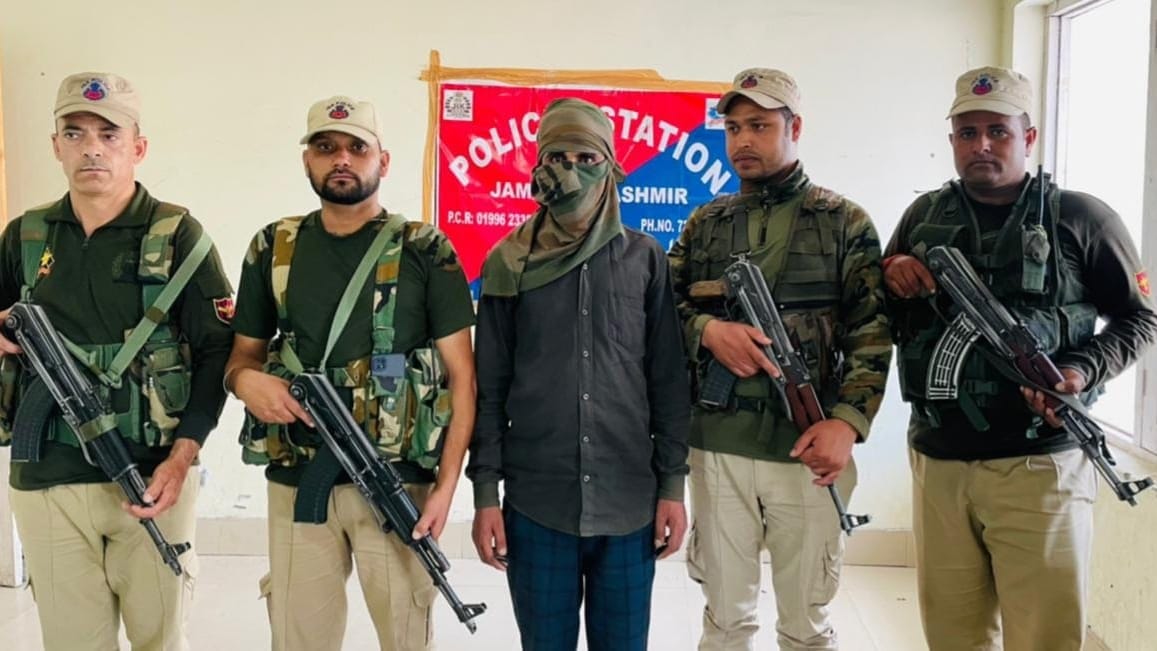 Lashkar e Taiba terrorist module busted in Doda one terrorist arrested by doda police jammu